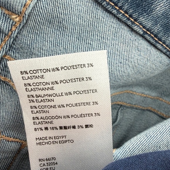 Free People We The Free High Waisted Skinny Jeans Womens 28 Blue Denim OBII33447 - Picture 7 of 9